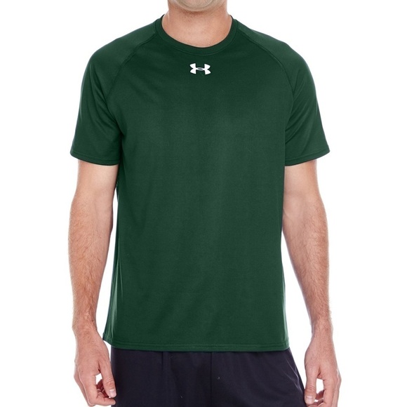 Under Armour New with Tags Loose Mens Army Military Green T Shirt Size Small - Picture 1 of 11